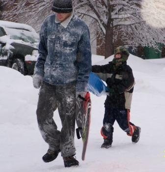 How about some sledding...